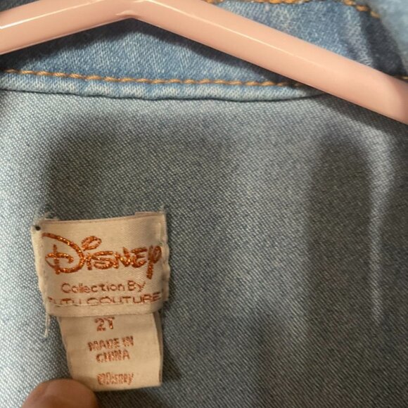 Disney Minnie Mouse Jean Jack & Vest Bundle Size 2T - Picture 8 of 14